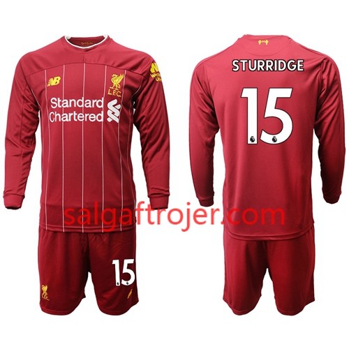 Liverpool Fodboldtrøjer Sturridge 15 Børn Hjemmebanesæt 2019/20 Langærmet Liverpool Fodboldtrøjer Sturridge 15 Børn Hjemmebanesæt 2019/20 Langærmet